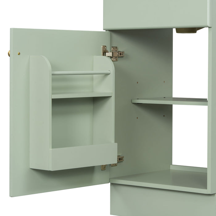 Bathroom Vanity With Sink, Cabinet With Adjustable Shelf