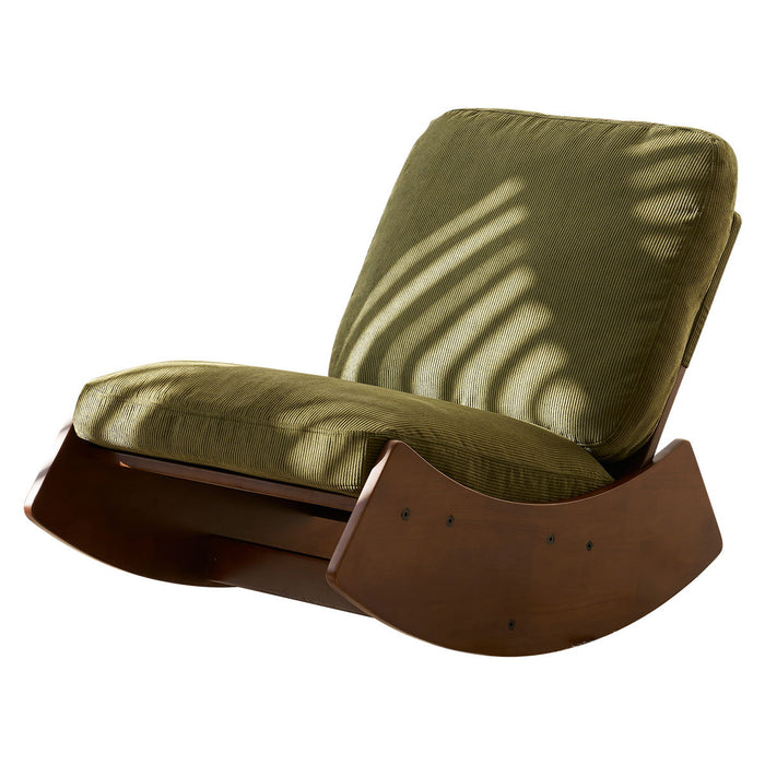 Comfortable High-Quality Upholstery Glider Rocking Chair
