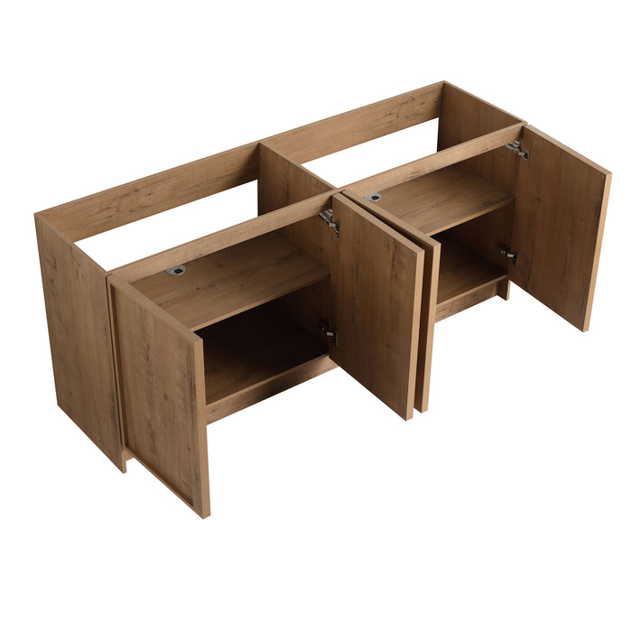 Freestanding Bathroom Vanity & Soft Close Cabinet Doors, Excluding Sink