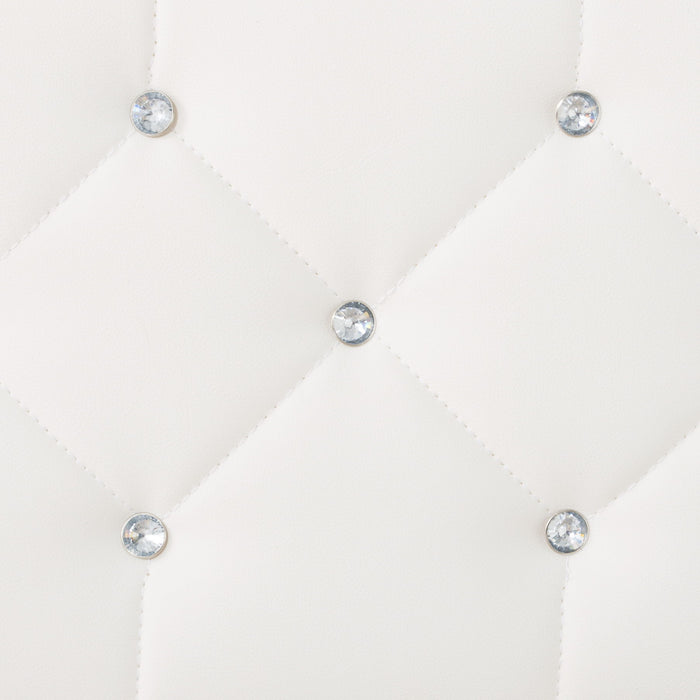 Platform Bed Frame With Adjustable Upholstered Headboard, RGB LED Lights, No Box Spring Needed