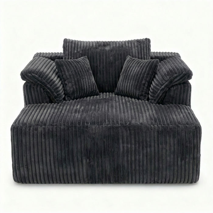 Chaise Lounge Chair, Deep Seat Sleeper Couch For Living Room