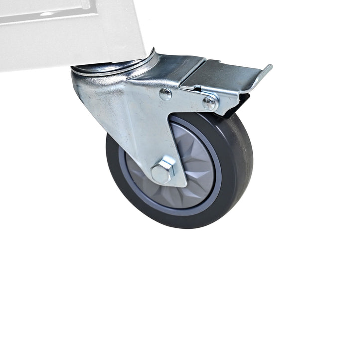 16 Bay Mobile School Charging Cart Station For Chromebook, Tablet And Laptop Computer With Power Strip Included