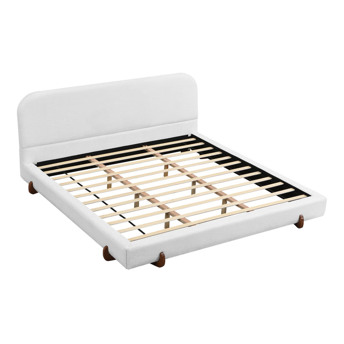 Elegant Upholstered Bed Frame