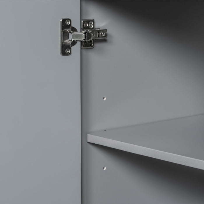 Modern Bathroom Vanity Base Only With 1 Cabinet And 6 Drawers