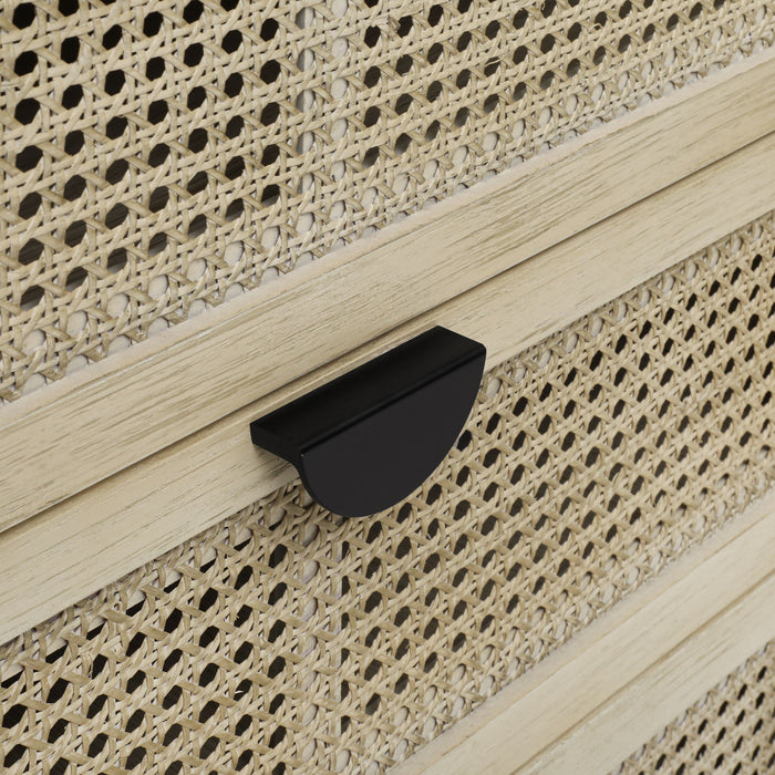 3 Drawer Cabinet, Suitable For Bedroom - Natural