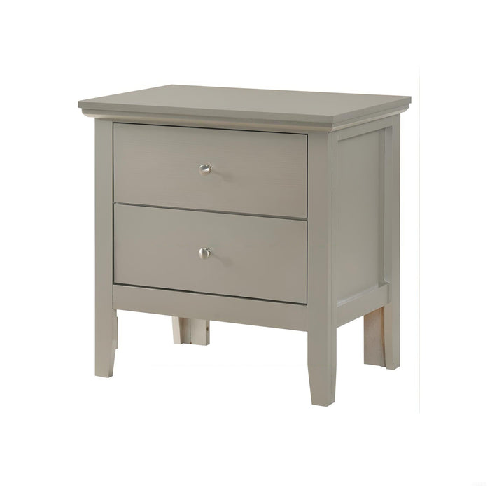 English Dovetailed Drawers Nightstand