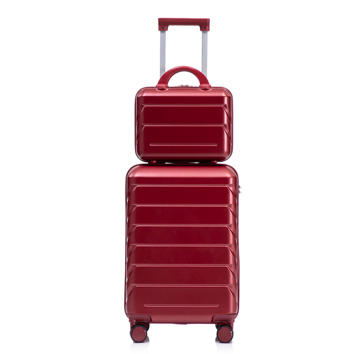 Spinner Luggage Set With Combination Lock
