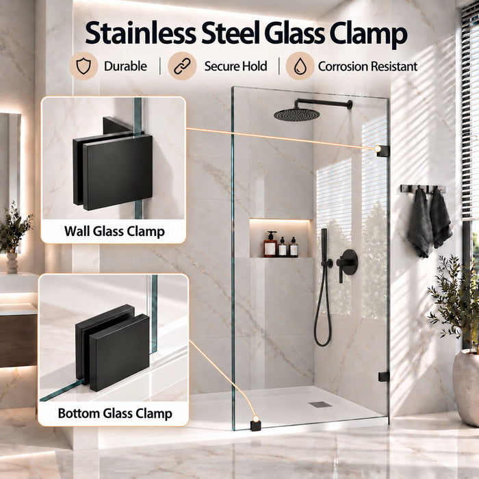 Frameless Walk-In Shower Glass Panel