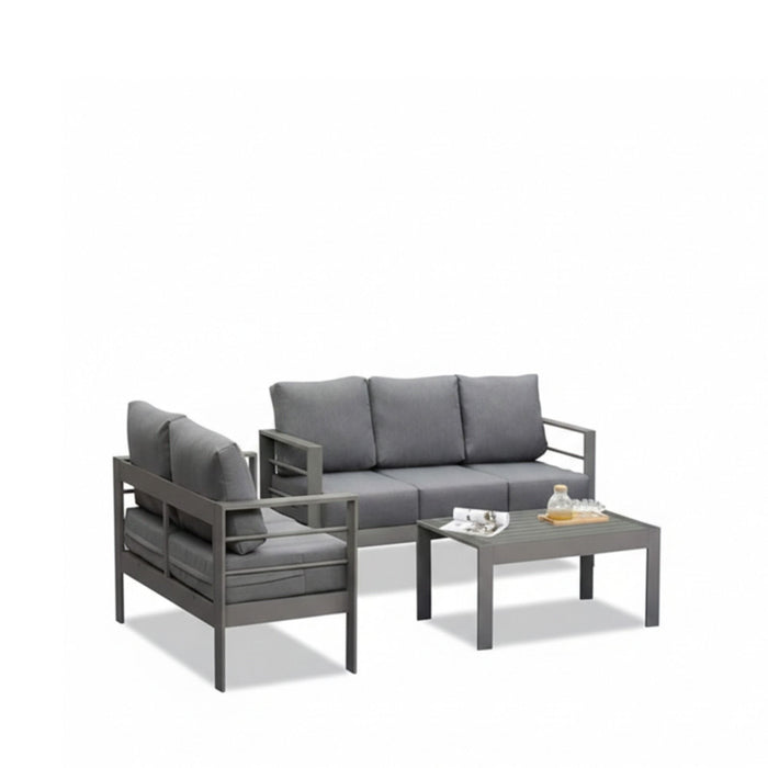 Outdoor Patio Set All-Weather With Thick Cushions