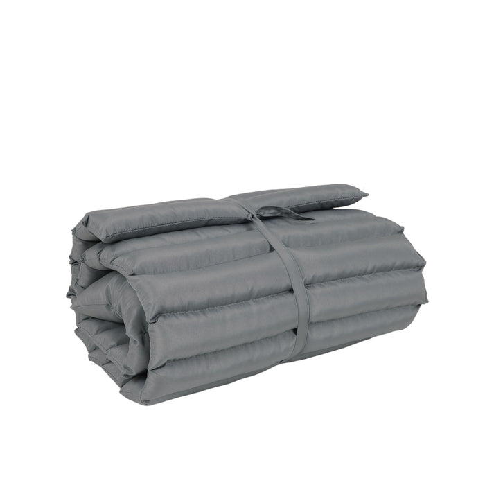 2 Piece Outdoor Chaise Lounge Chair Cushion Set