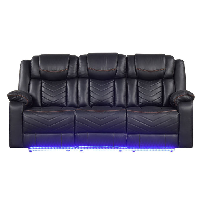 Challenger - LED Power Recliner Sofa