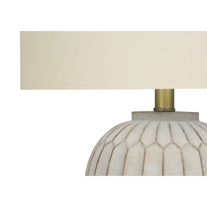 Table Lamp, Lighting, Transitional - Cream