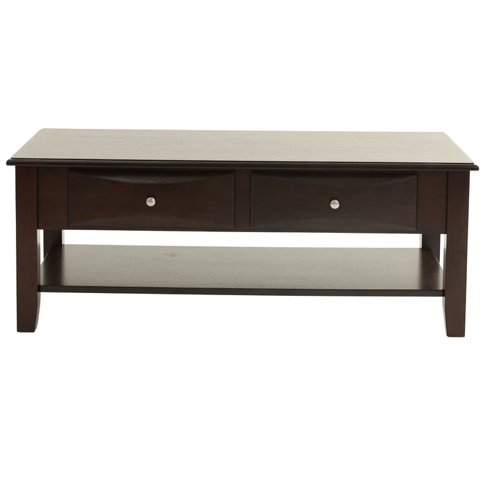Simple Style Table With Shelf