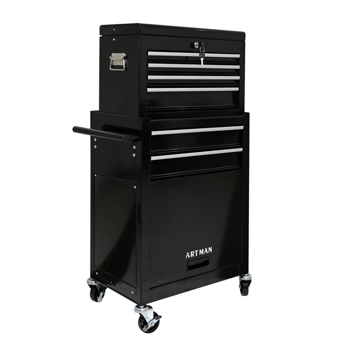 High Capacity Rolling Tool Chest With Wheels And Drawers, Storage Cabinet