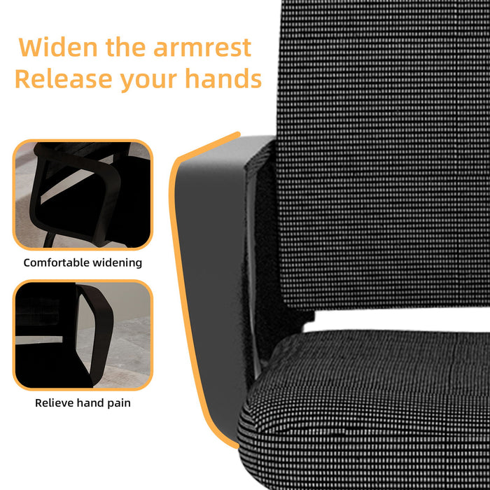Minimalist Office Chair & Soft Backrest