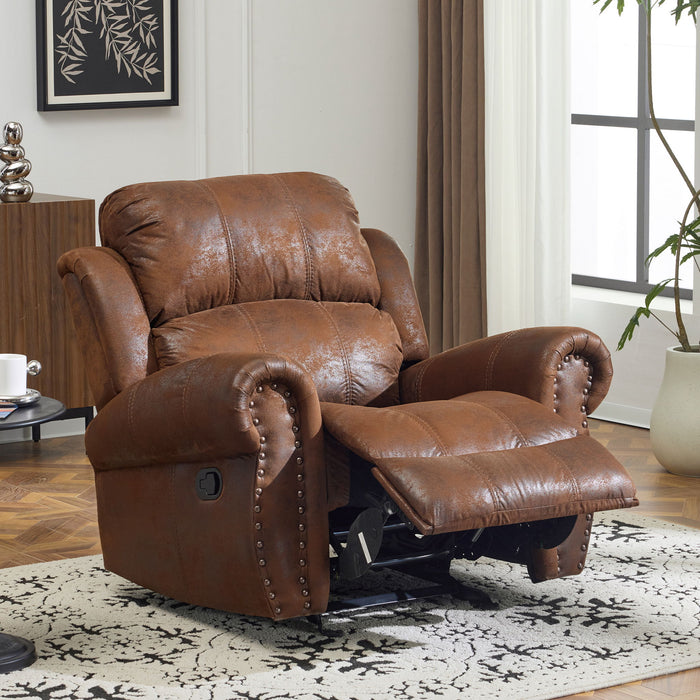 Wide Standard Manual Glider Recliner