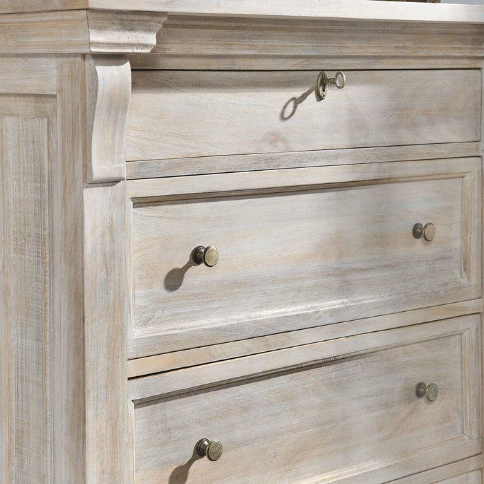 Adelaide - 6 Drawer Chest - Natural Cream Wash