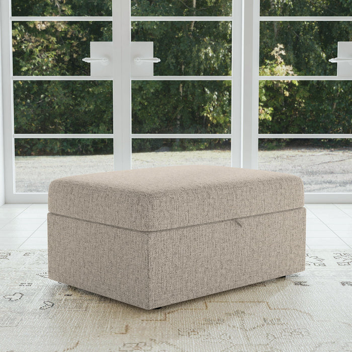 Sky - Fabric Storage Ottoman