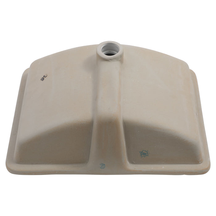 Modern Ceramic Undermount Bathroom Sink With Overflow, High Quality