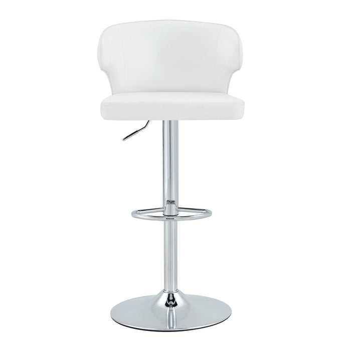 Adjustable Swivel Bar Chair With Ergonomic High Back Design