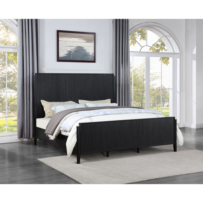 Ennis - Eastern King Bed - Black