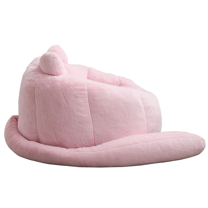 Cat Shaped Bean Bag Sofa With Long Tail
