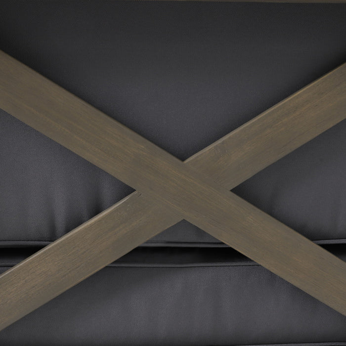 Brava - X Back Corner Bench