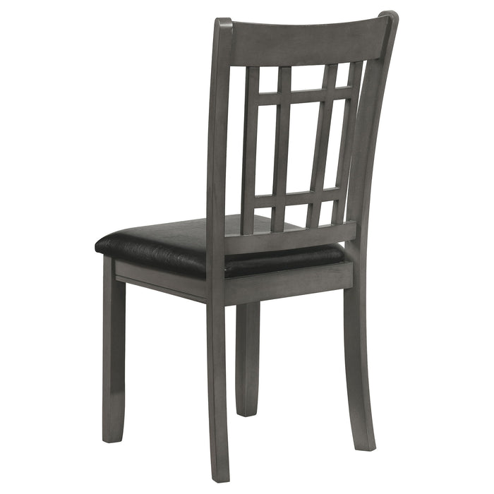 Lattice Back Side Chairs (Set of 2)