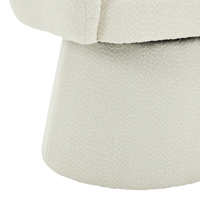 Modern Swivel Accent Chair With Ergonomic Barrel Design