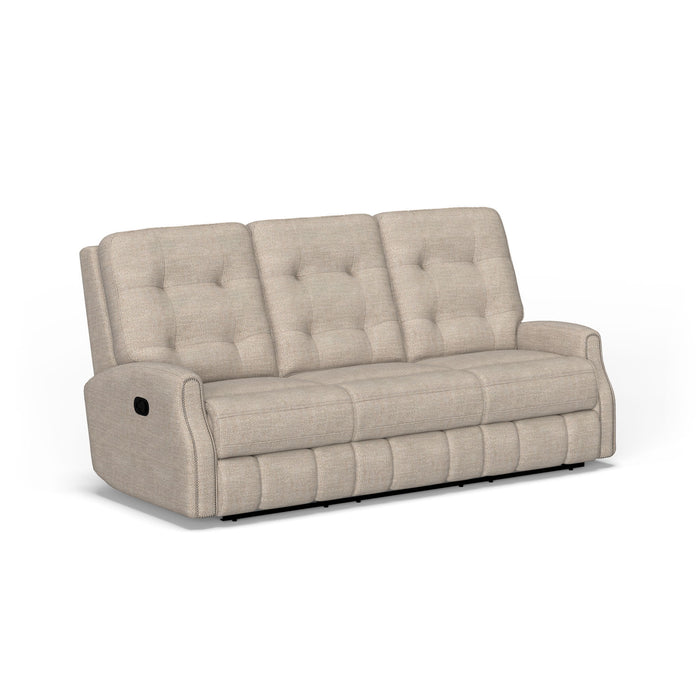 Devon - Reclining Sofa, Nailhead Trim