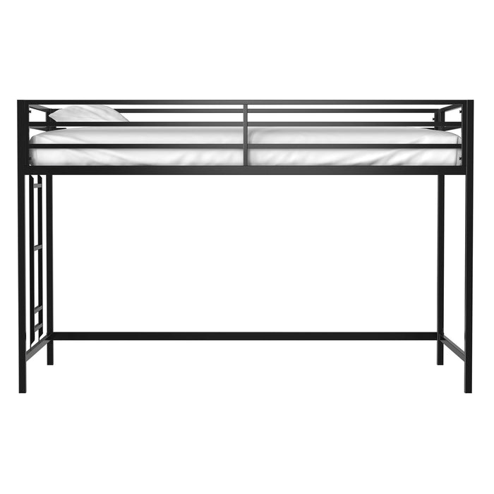 Adam - Twin Loft Bunk - Black
