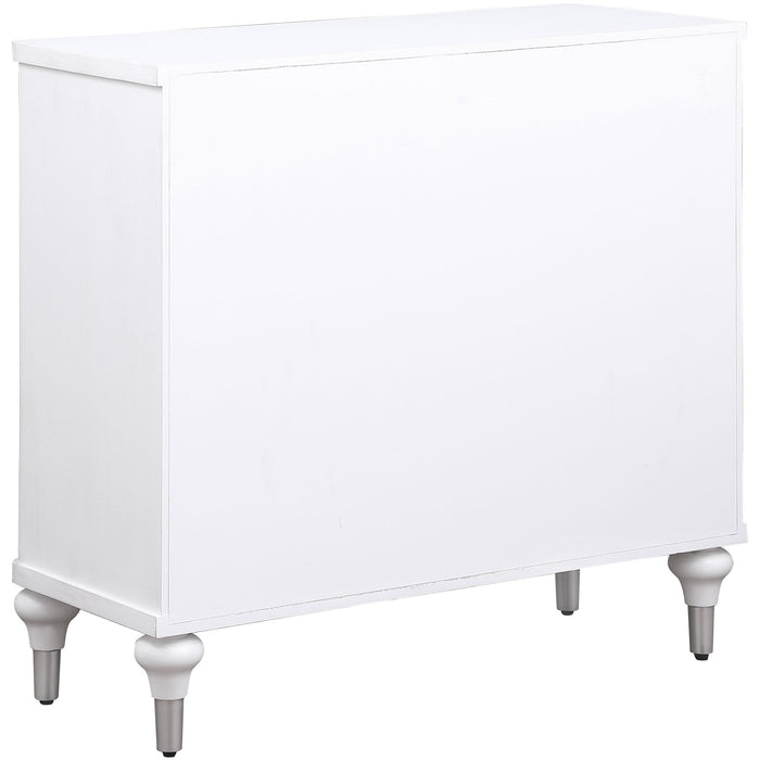 Angus - 2 Door Mandala Accent Cabinet - White