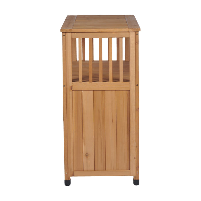 Patio Bar Table Set With Storage
