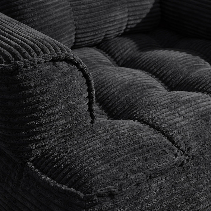 Convertible 2 In 1 Armrest Sofa For Bedroom