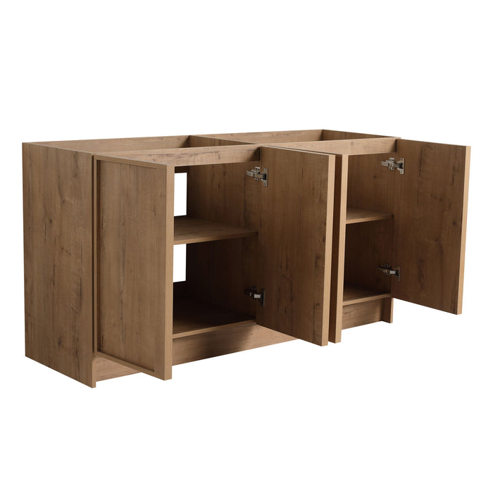 Freestanding Bathroom Vanity & Soft Close Cabinet Doors, Excluding Sink