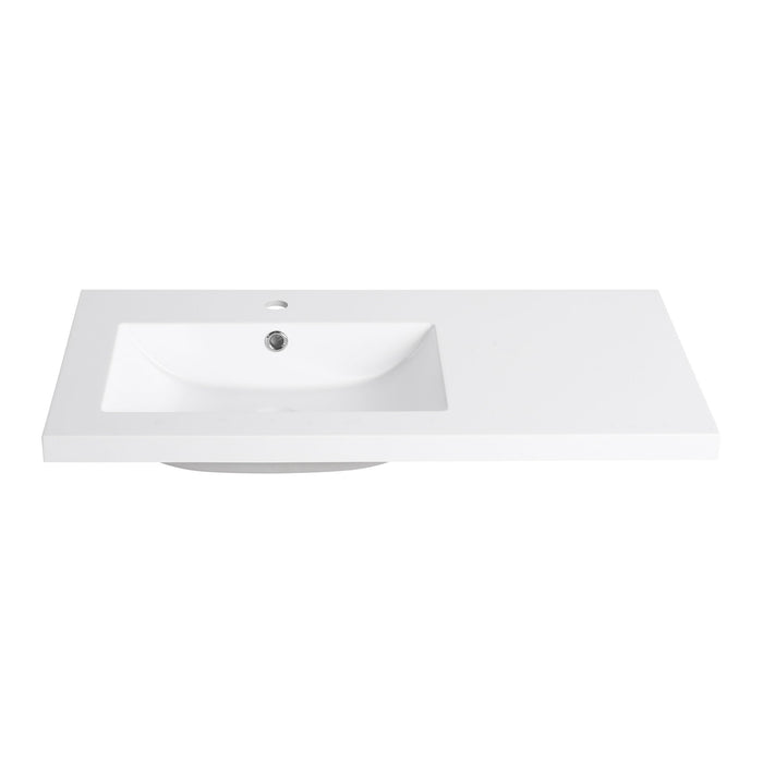 Bathroom Vanity Top With Integrated Sink