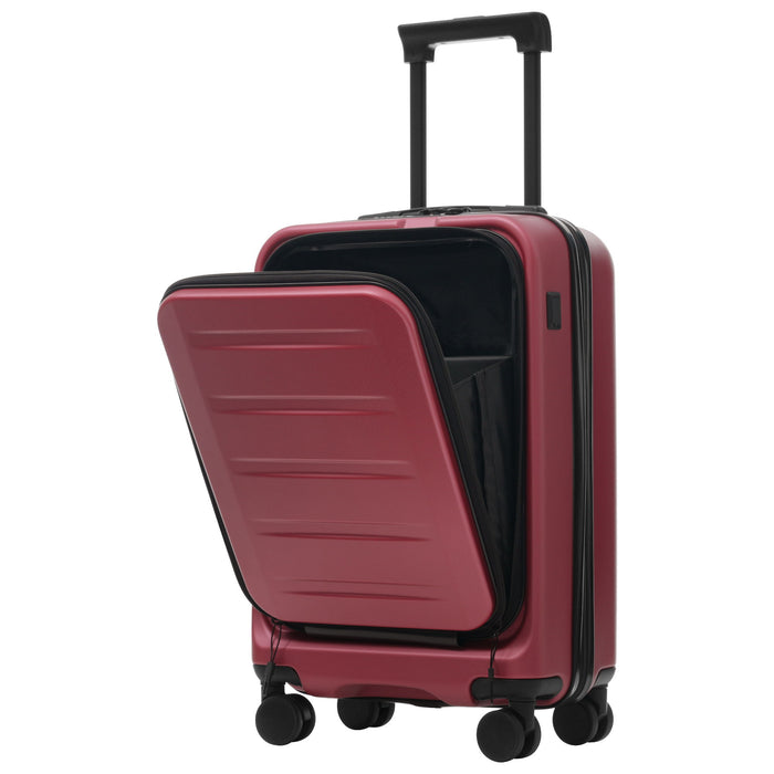 Hardside Luggage Set 5 Piece With Front Opening