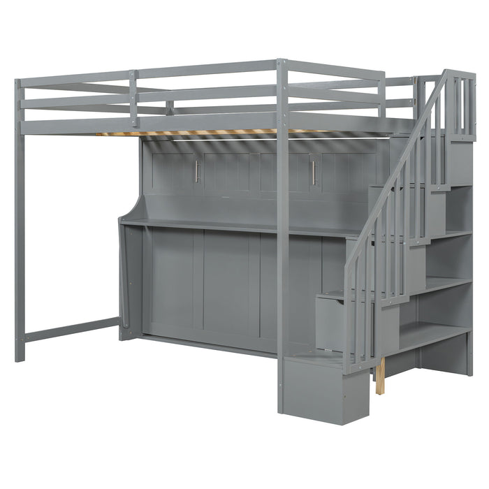 Murphy Bed With Smart Hydraulic System And Desk Design