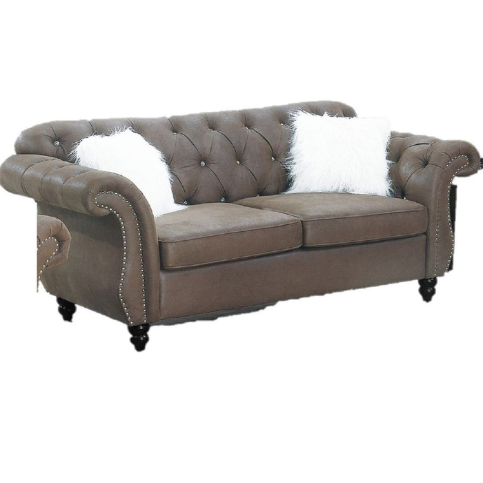 Loveseat With Pillows Living Room Furnitur