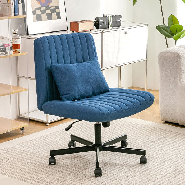 Criss Cross Office Chair With Adjustable Height, Ergonomic Design