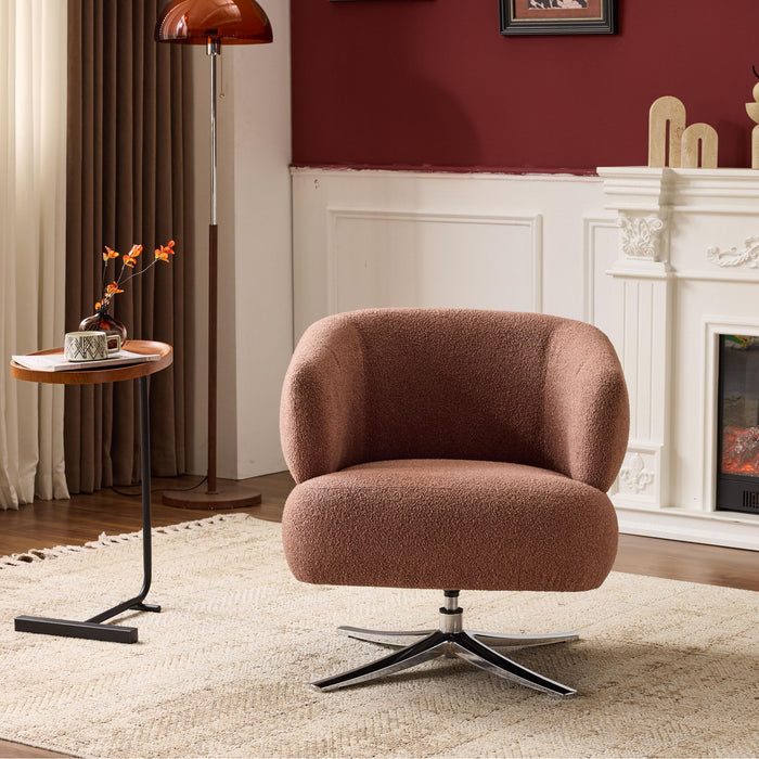 Cuddle Style Leisure Swivel Sofa Chair