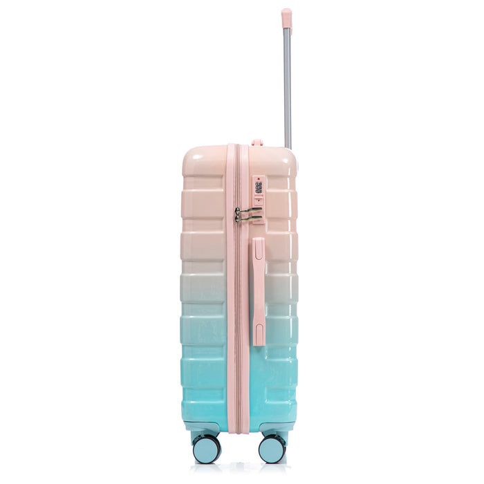 Luggage Set 20" /24" /28" With Combination Lock And Silent Wheels