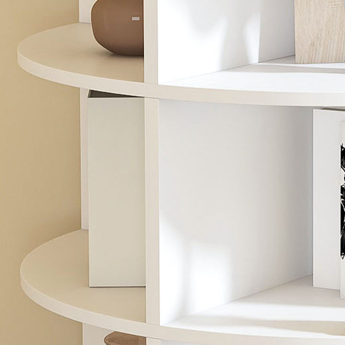 Rotating Shoe Rack Tower