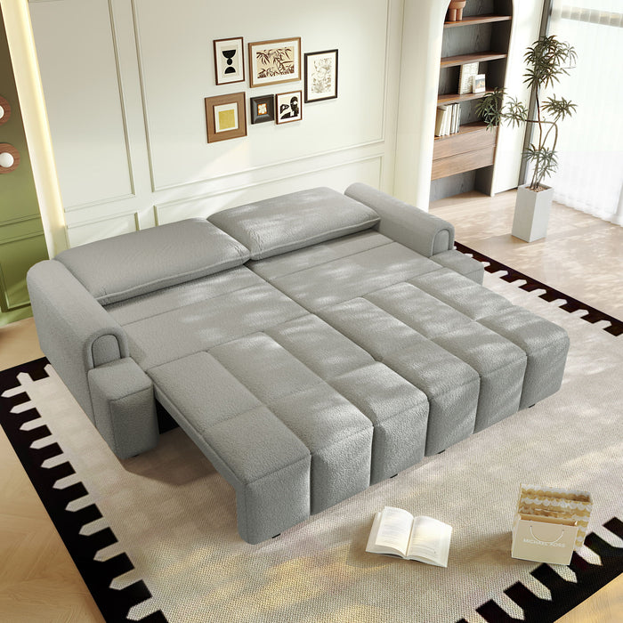 4 Seater Modern Couch With Seats Storage