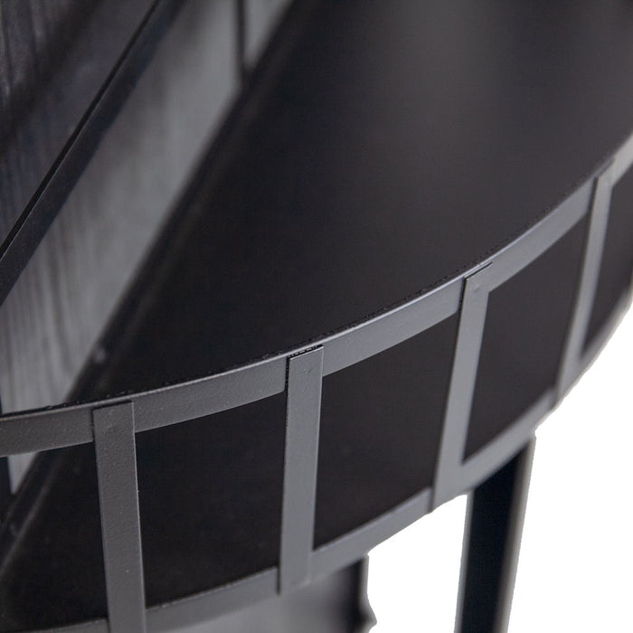 Full Length Standing Mirror, 360° Swivel Floor Mirror For Bedroom - Black