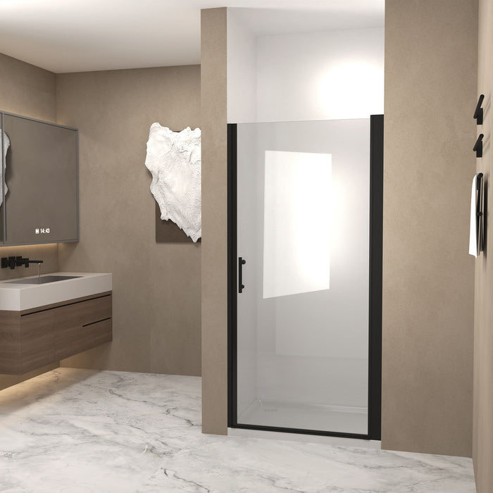 Shower Door With Glass And Explosion Proof Safety Film