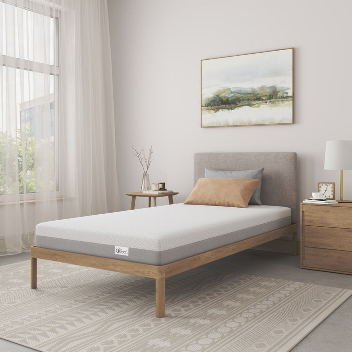 8" Memory Foam Mattress With Adaptive Foam Support And Breathable Cover