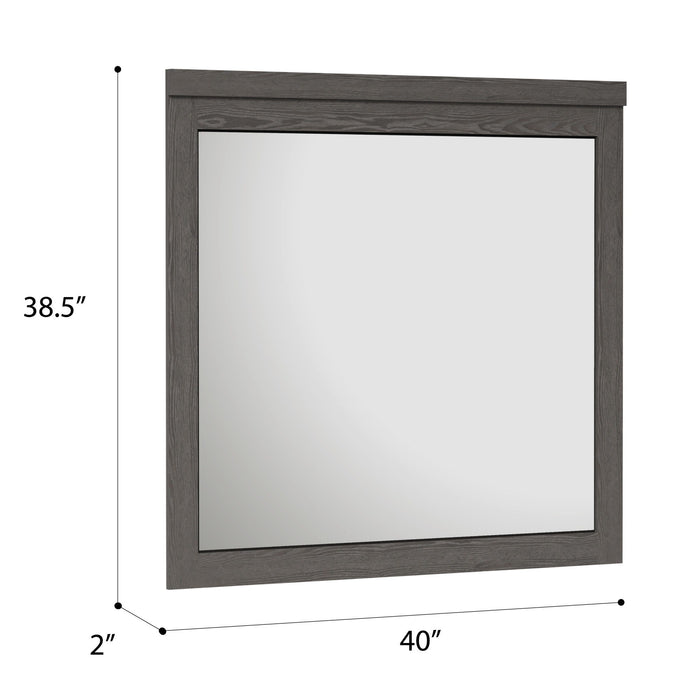 Thompson - Mirror - Stone Brown