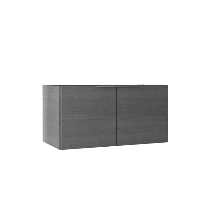 Floating Bathroom Vanity Cabinet With Soft Close Double Doors, Spacious Interior Storage, Wall Mounted, Cabinet Only