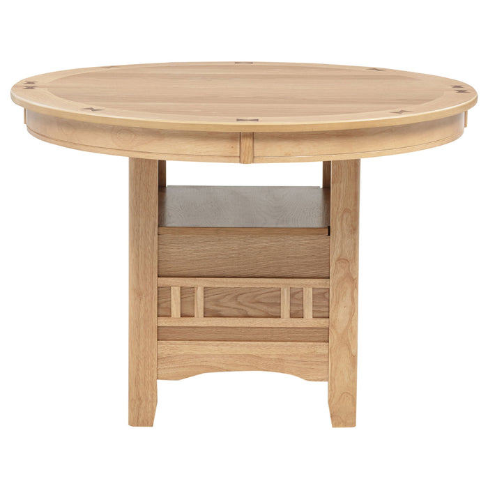 Davis - Extension Leaf Dining Table - Light Oak